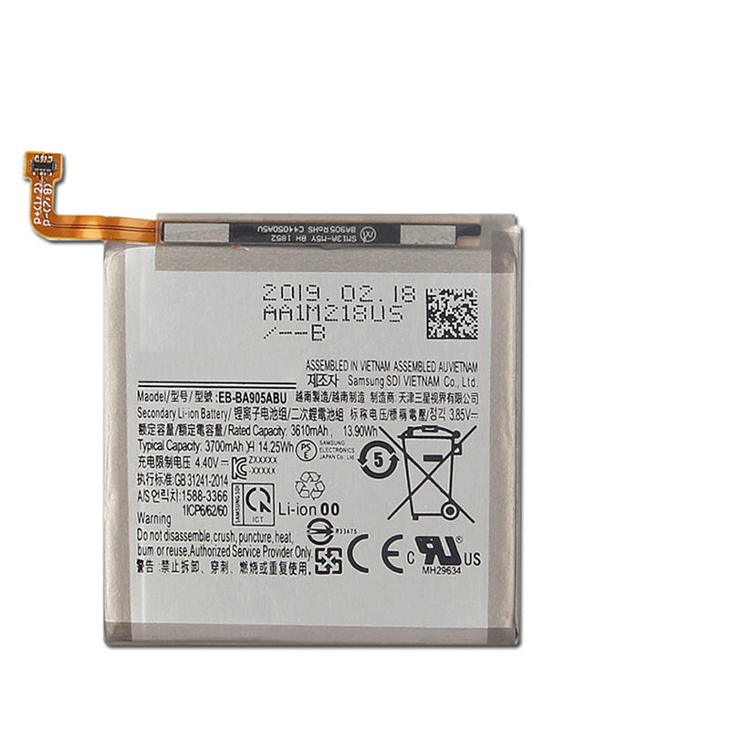 Batterie de remplacement pour Samsung Galaxy A80 2019 (A805) / A90 (A905), EB-BA905ABN EB-BA905ABU EB-BA905ABE Batterie de remplacement pour Samsung Galaxy A80 2019 (A805) / A90 (A905), EB-BA905ABN EB-BA905ABU EB-BA905ABE